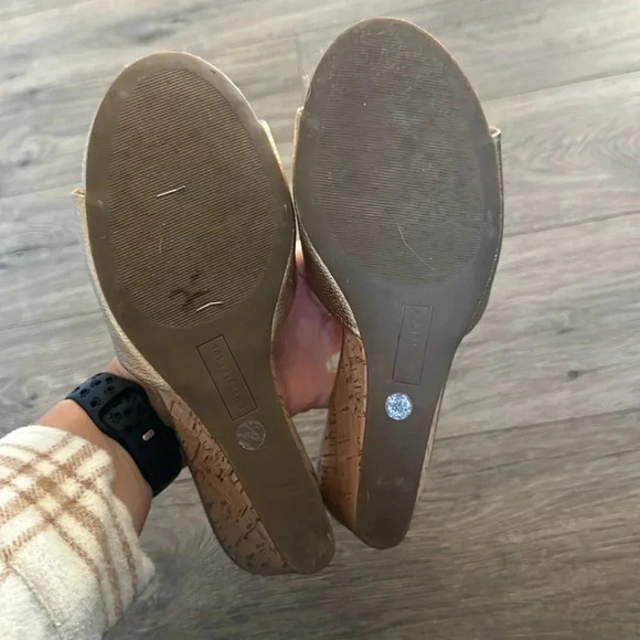 Charter Club Wedge Sandal Size 8 - Picture 5 of 5